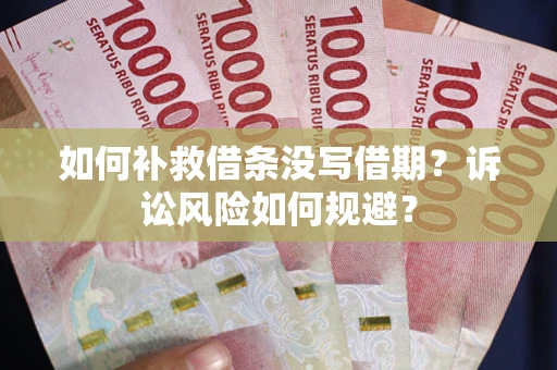 济南如何补救借条没写借期？诉讼风险如何规避？
