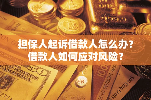 济南担保人起诉借款人怎么办？借款人如何应对风险？