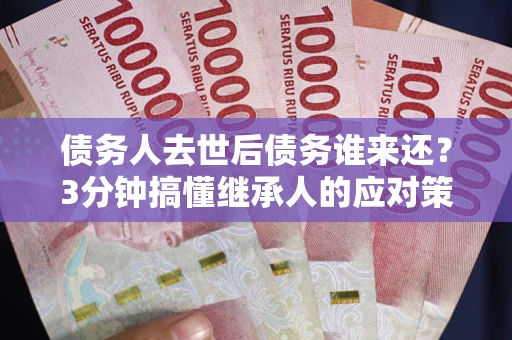 济南债务人去世后债务谁来还？3分钟搞懂继承人的应对策略